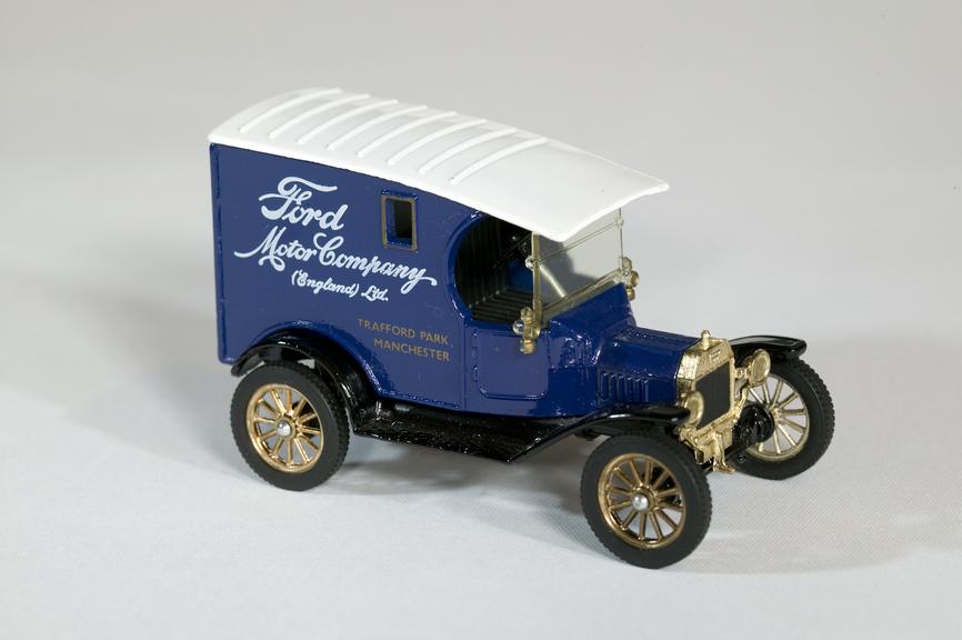 'Classic' model of the 1915 Ford Model T van made by Corgi c