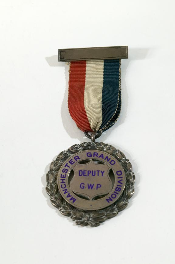 Manchester Grand Division Deputy G.W.P medal