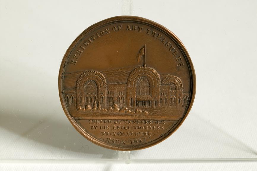 Medal commemorating the opening of the Art Treasures Exhibition