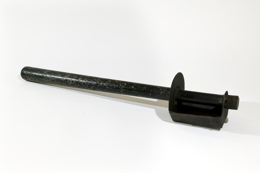 Truncheon, with hand guard, from Darley Abbey Mills, Derbyshire