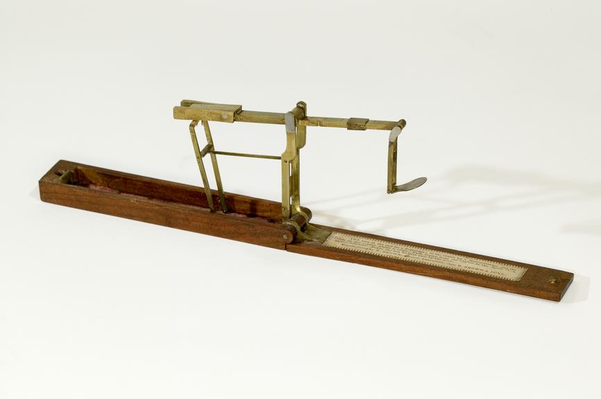 Coin scale, designed by Anthony Wilkinson and made by R