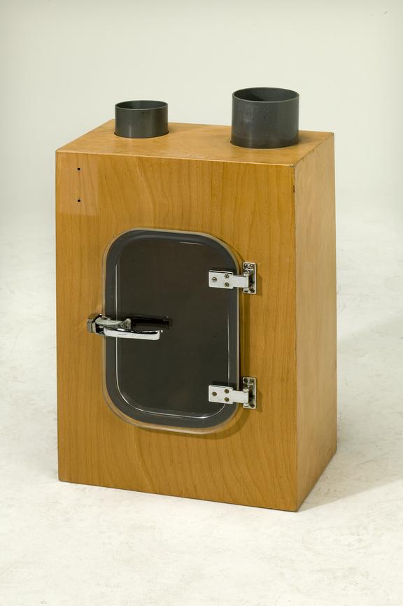 Send/receive terminal cabinet from the 4" pneumatic