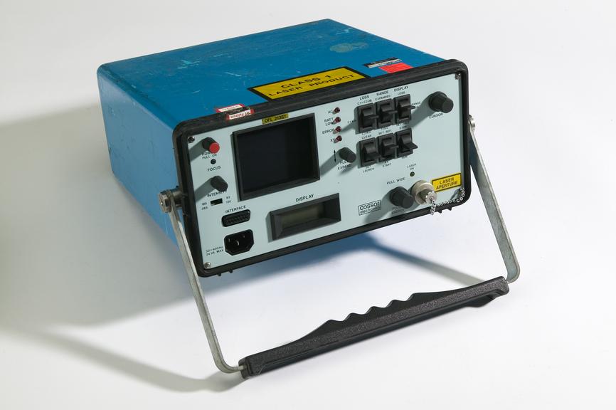 Reflective fibre-optic tester, made by Cossor Electronics Ltd