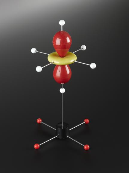 Model illustrating molecular orbital theory and crystal field theory (molecular model)