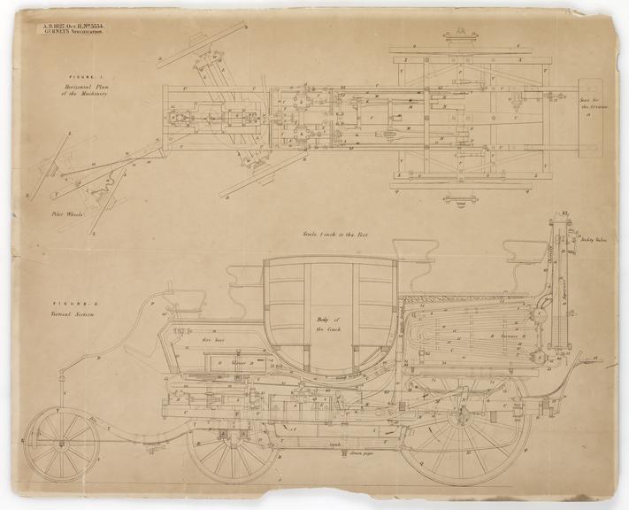 Patent Specification Drawing No. 5554 of 1827