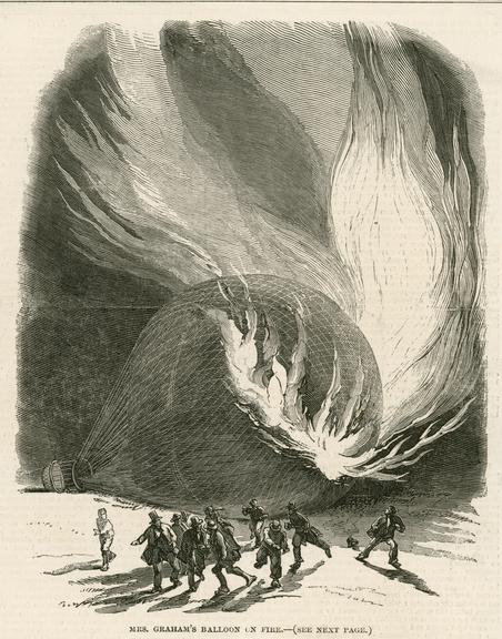 One of forty extracts from The Illustrated London News re ballooning