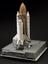 1:72 model Space Shuttle Stack including mobile launch platform