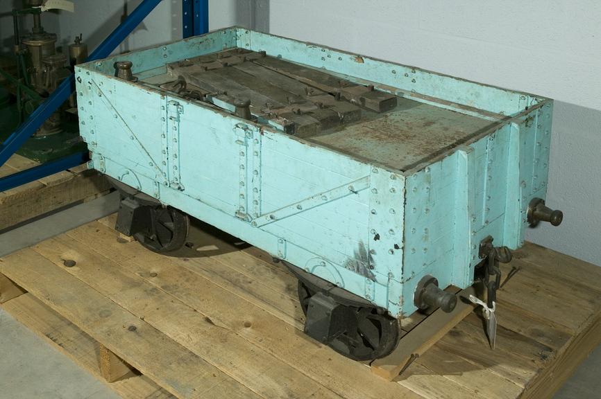 Model of a Great Northern Railway freight wagon