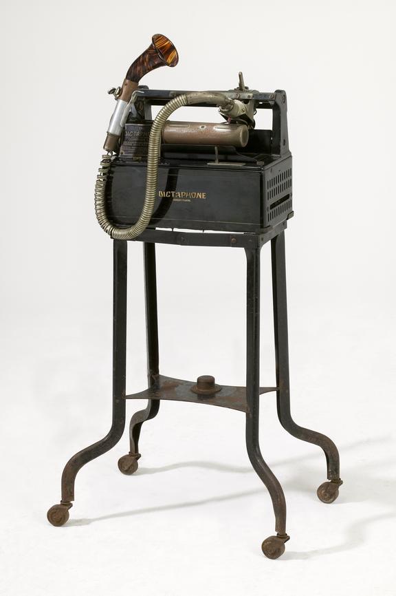 'Dictaphone' dictating machine on stand