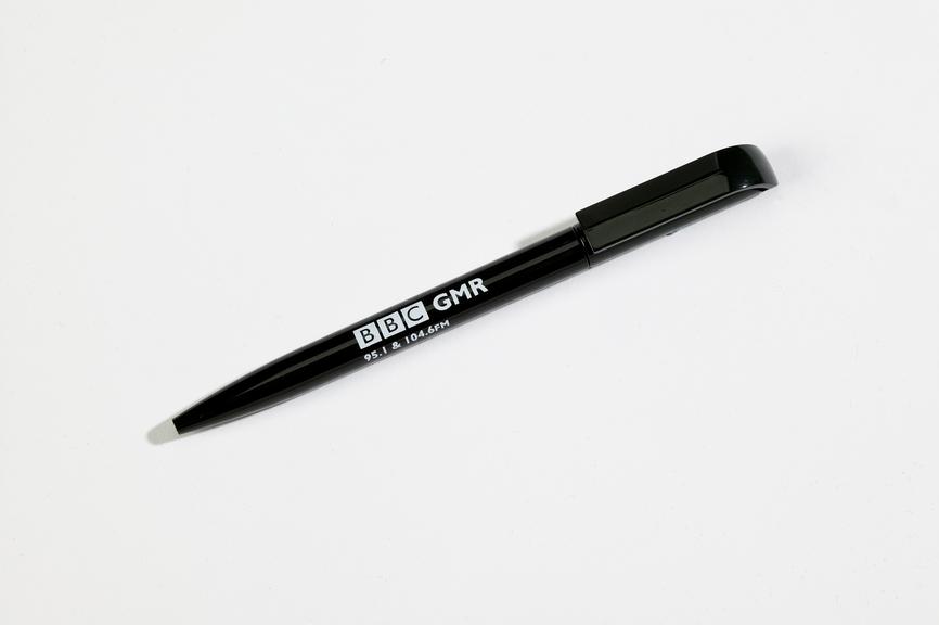 BBC GMR pen.
Photographed on a white background.