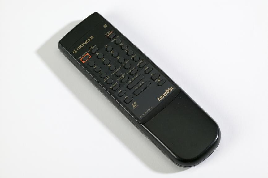 Remote control for Pioneer laserdisc player made in People's