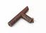 Calumet tobacco pipe, red catlinite bowl inlaid with lead