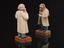 Wooden statue depicting a doctor, German