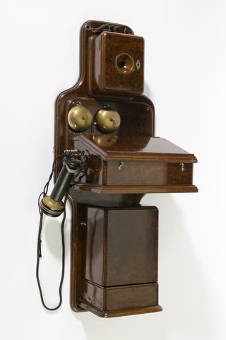 Magneto wall telephone by Charles Wiliams