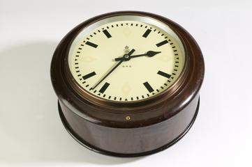 Telephone exchange clock