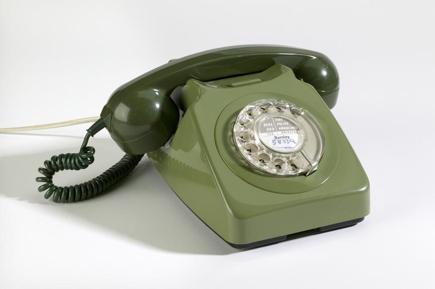 Telephone 746F, made by Denis Ferranti Meters Ltd, 1980