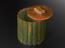 Circular fluted box with inset lid