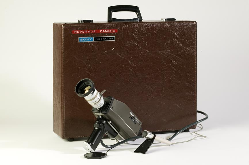 'Rover' portable video camera in fitted case