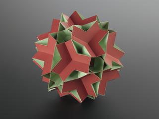 Great Rhombidodecahedron a semi-regular solid