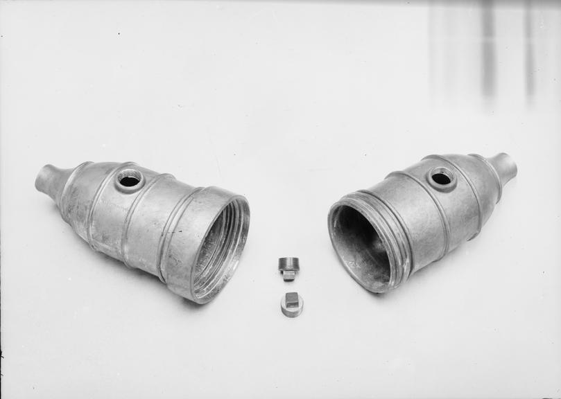 Works photographic negative of Shatton's Split Sleeve