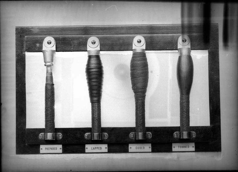 Works photographic negative of joint sealing examples