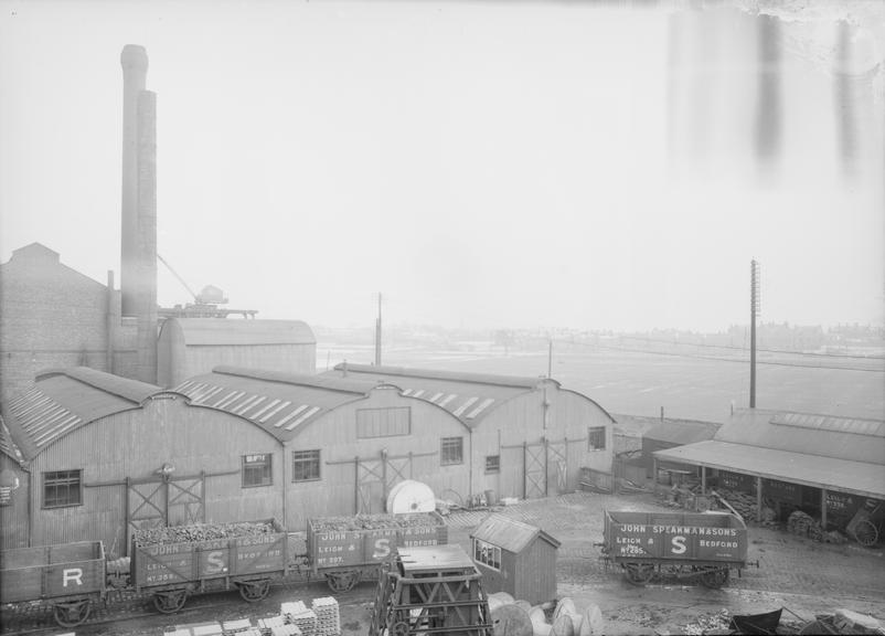 Works photographic negative of WT Glover & Co