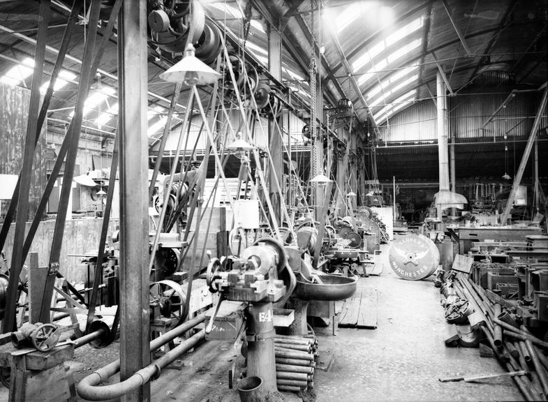 Works photographic negative of WT Glover & Co