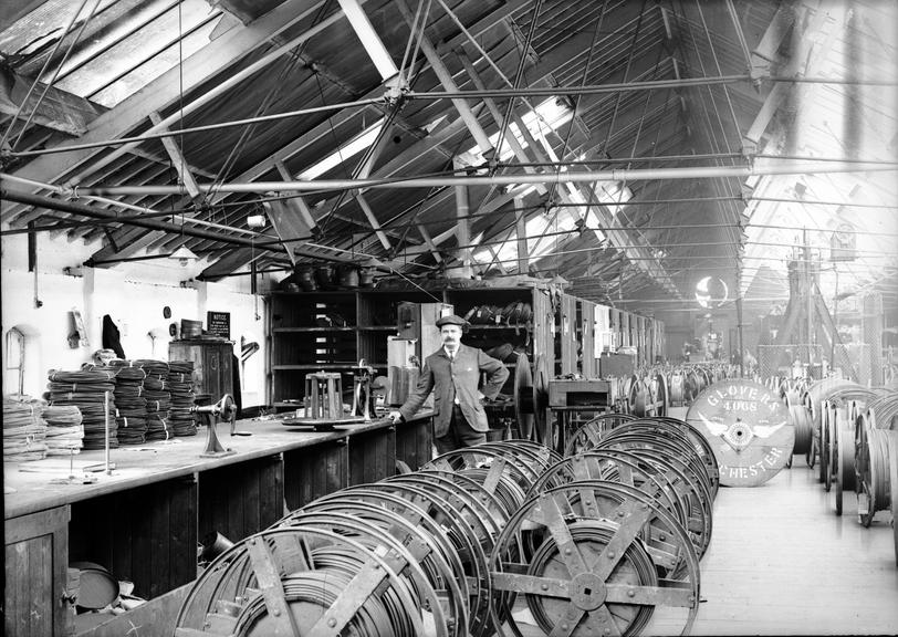 Works photographic negative of WT Glover & Co