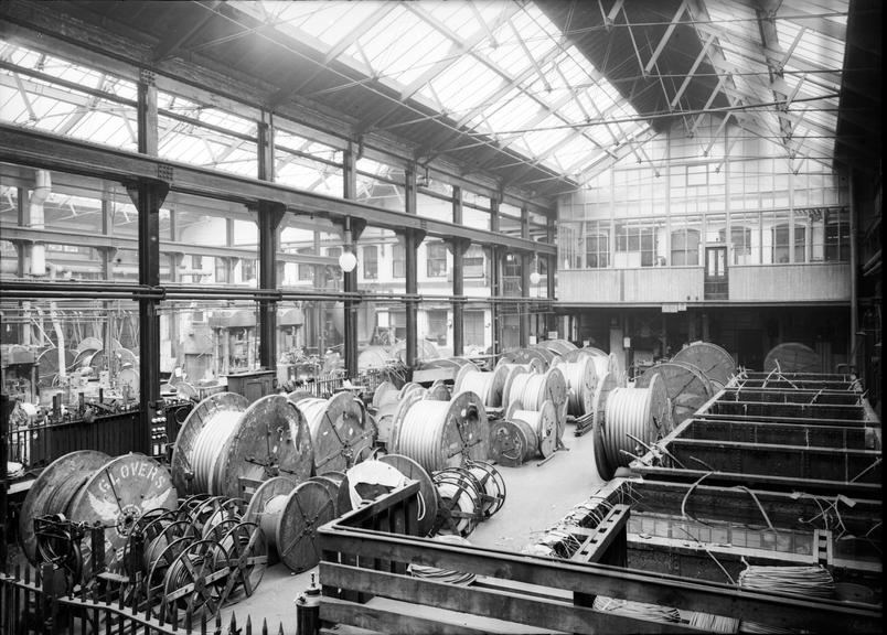 Works photographic negative of WT Glover & Co