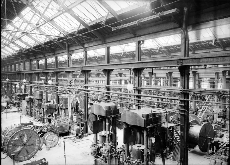 Works photographic negative of WT Glover & Co