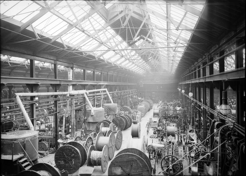 Works photographic negative of WT Glover & Co