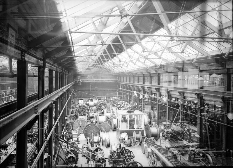 Works photographic negative of WT Glover & Co