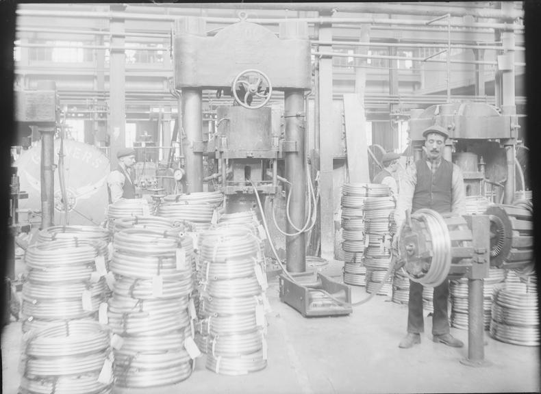 Works photographic negative of WT Glover & Co