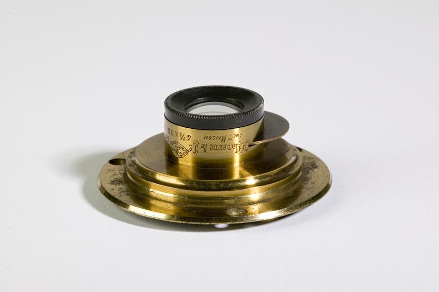 Camera lens made by A. Laverne and Co. of Paris in around 1865