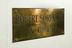 Robert Sorensen and Co. Ltd brass wall or door sign.