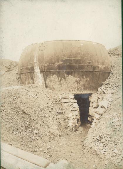 Works photographic negative of bee-hive boiler