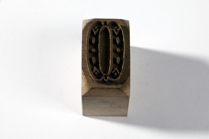 Textile printing block made by John Wild, Manchester