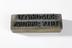 Textile printing block.Photographed on a white background.