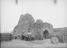 Works photographic negative of church ruins, Bury