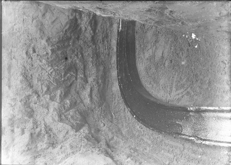 Works photographic negative of jointed bend