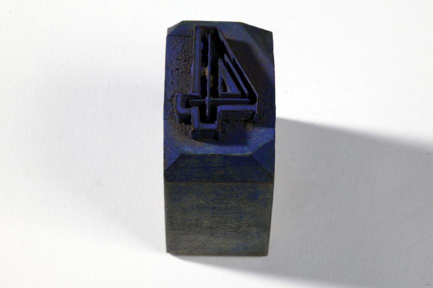 Textile printing block made by John Wild, Manchester