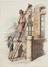 Print, aquatint, coloured, Plate 29 'Lamplighter' / W.H.Pyne