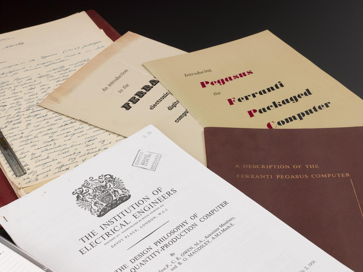 Rare Computer Files Examples 16 box-files of computing-related documents and photographs | Science ...