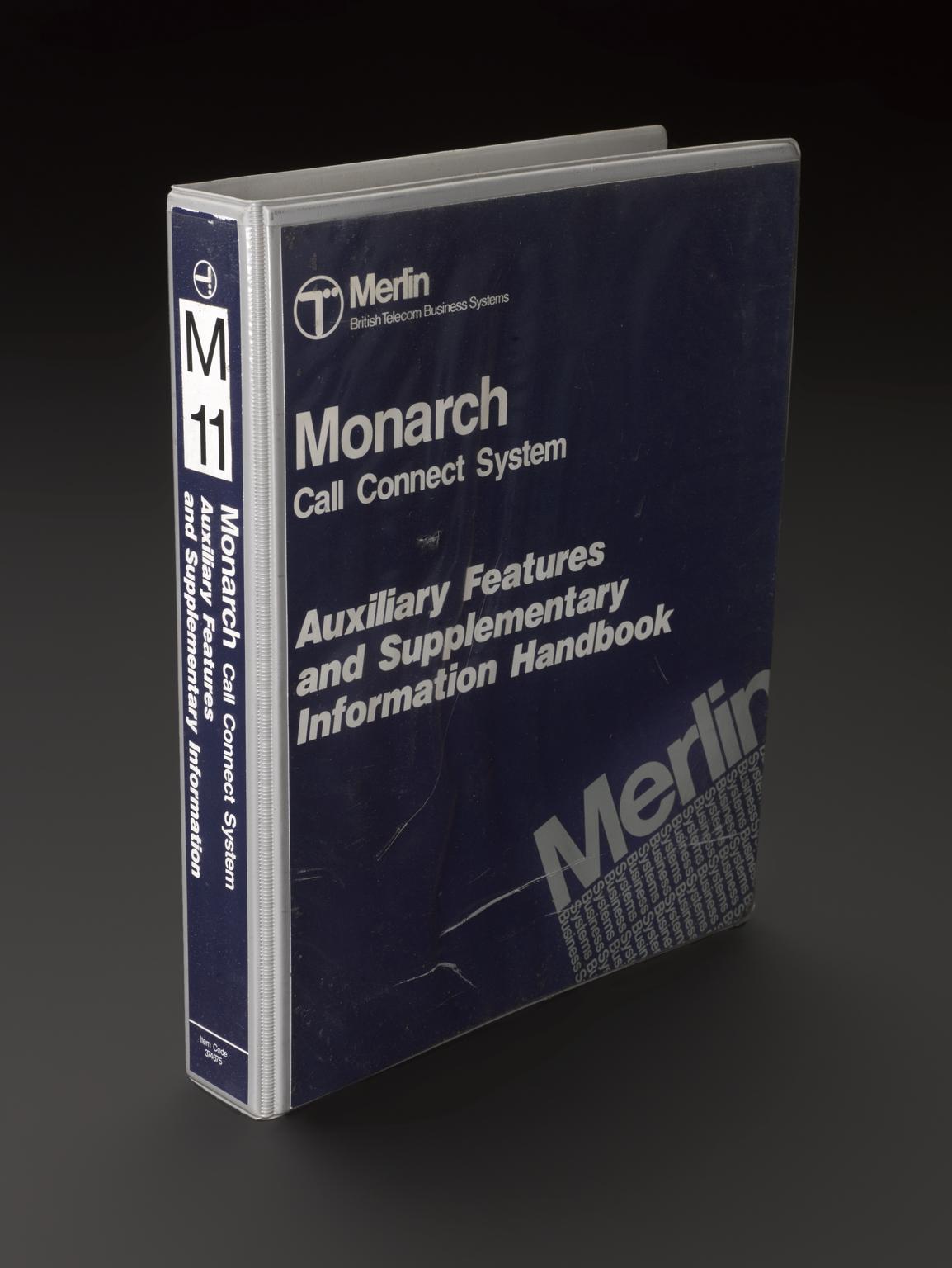 Technical manual: M11 Monarch Call Connect System / Auxiliary Features ...