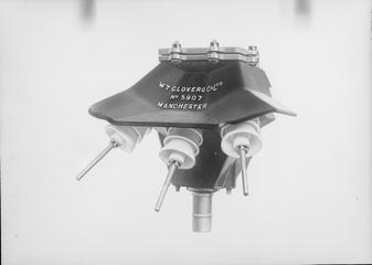 Works photographic negative of Inverted EHT terminal box | Science ...