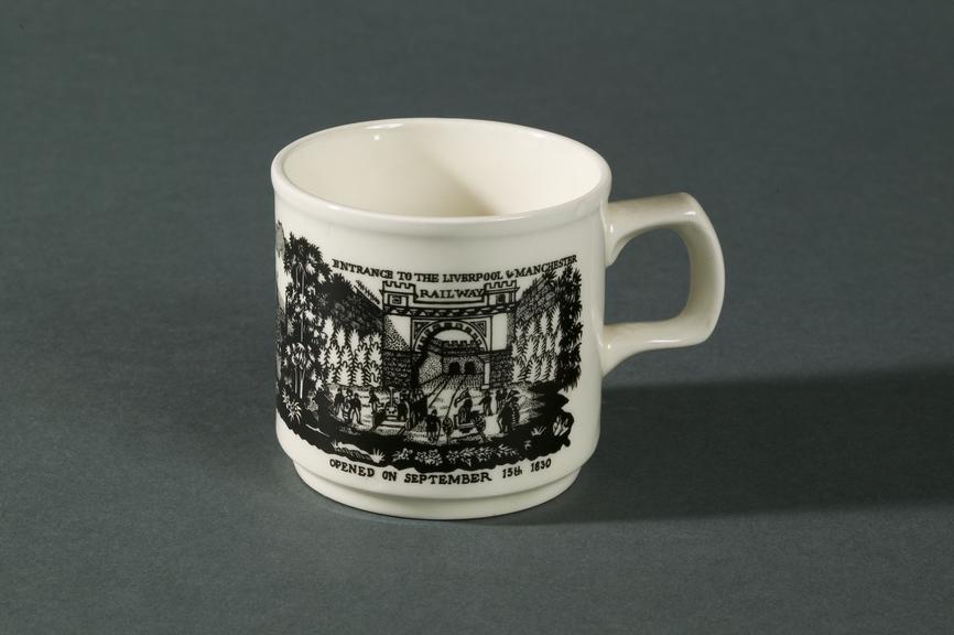 Reproduction mug produced to commemorate the 150th anniversary