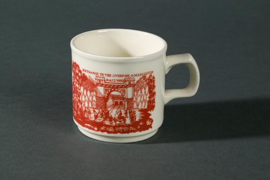 Reproduction mug produced to commemorate the 150th anniversary