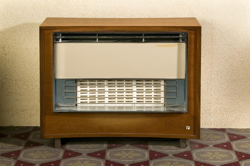 High-speed gas fire, made by Radiation Ltd, c.1960