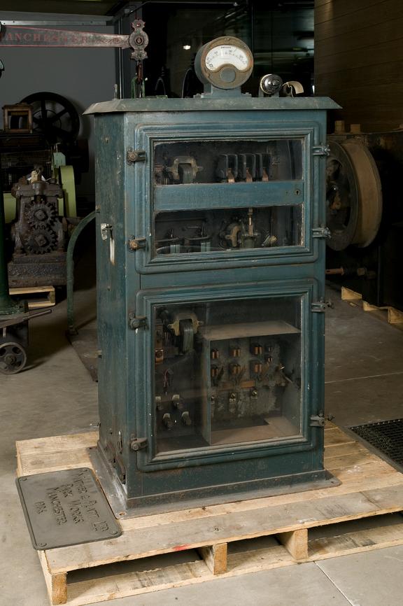 Electric switchgear, made by Mather & Platt Ltd, Manchester