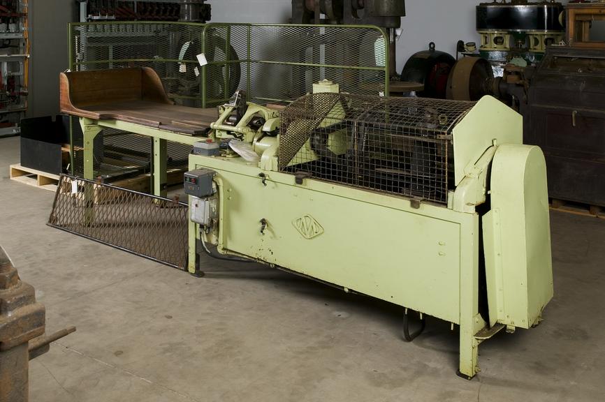 Tobacco Spinning Machine used at the Co-operative Wholesale Society's  Tobacco Factory